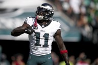 A.J. Brown among Eagles with declined production even as the champs take 4-0 record against Broncos – Winnipeg Free Press