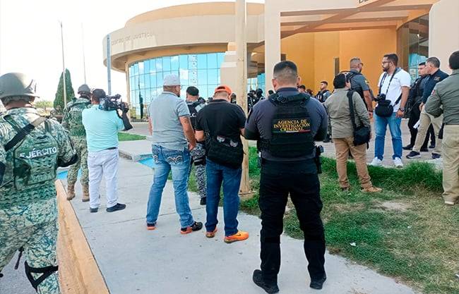 Inicia mega operativo de cateos de la FGE, GN y Defensa en varios sectores de PN, Cinco Manantiales y Jiménez