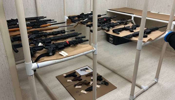 Police arrest 13-year-old boy with 23 guns over school shooting threats