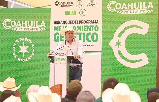 Anuncia Manolo rastros TIF, aumento en subsidio y créditos para ganaderos