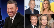 Aniston and Hanks Lead Celebrity Fury at Kimmel Being Axed