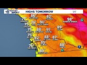 Drier, cooler days ahead in San Diego County, but not until after the weekend