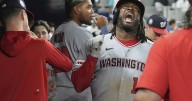 Bell second Nats player to homer from both sides, has 6 RBIs, 4 hits in 15