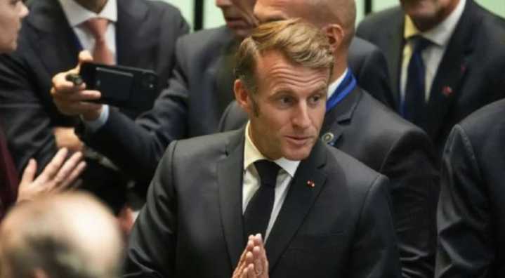 “Todo está parado por ti”: Entre calles cerradas por la policía de NY, Macron llama a Trump (Video)