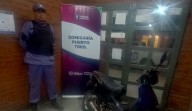 Operativo “Lince”: secuestraron una moto y un machete