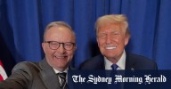 Albanese and Trump: Australian PM to meet US President in October after spruiking social media ban