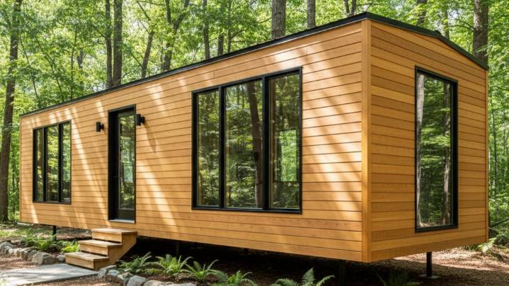 Cómo es la casa prefabricada estilo vagón que se vende por $465.000 el m2 y se instala en 24 horas