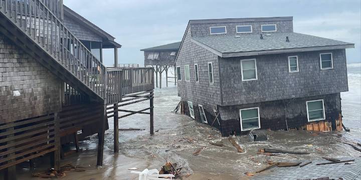 IMELDA: Five homes collapse in Buxton