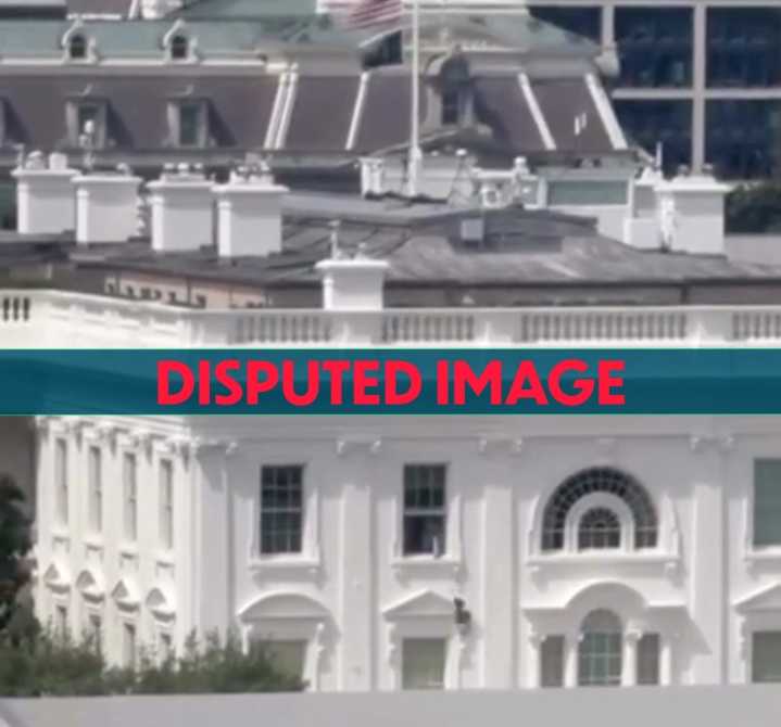 Trump calls video of black bag being thrown out of White House window fake