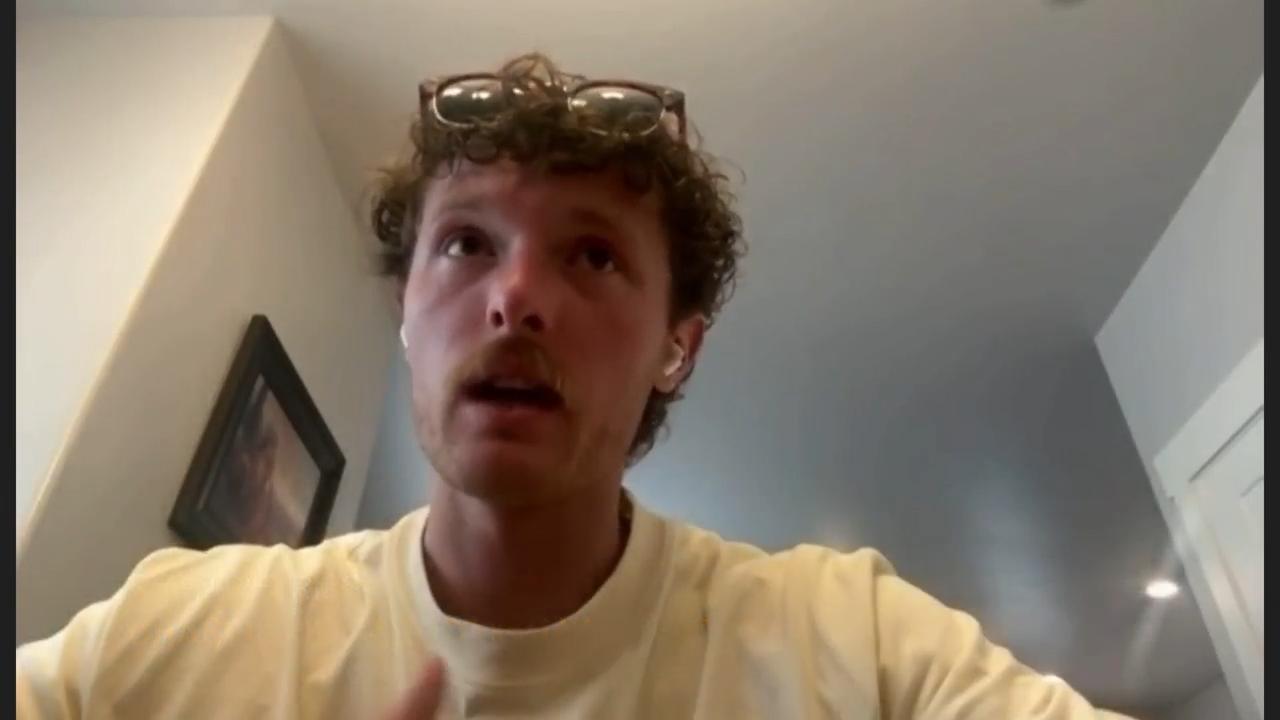 Witness describes panic after Charlie Kirk shooting