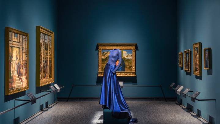 Giorgio Armani's Archival Fashion at Pinacoteca di Brera With Art Masterpieces