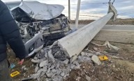 Un chico de 16 años chocó contra un poste de alta tensión y provocó un apagón en Río Gallegos