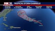 National Hurricane Center: Tropical Storm Gabrielle forms in Atlantic