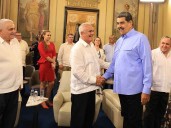 Dirigente del PCC ratifica a Maduro que cuente siempre con Cuba (+Foto)