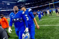 Overheard inside the Lions’ locker room: Cut it loose and bun in the oven