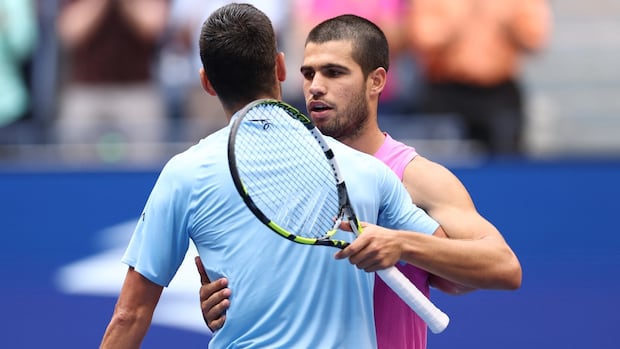 Carlos Alcaraz dominates Novak Djokovic to reach U.S. Open final