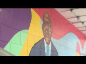 Elementary school unveils new mural honoring Congressman John R. Lewis