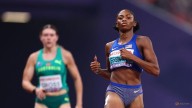 Jefferson-Wooden, Jackson sizzle in women's 200 heats