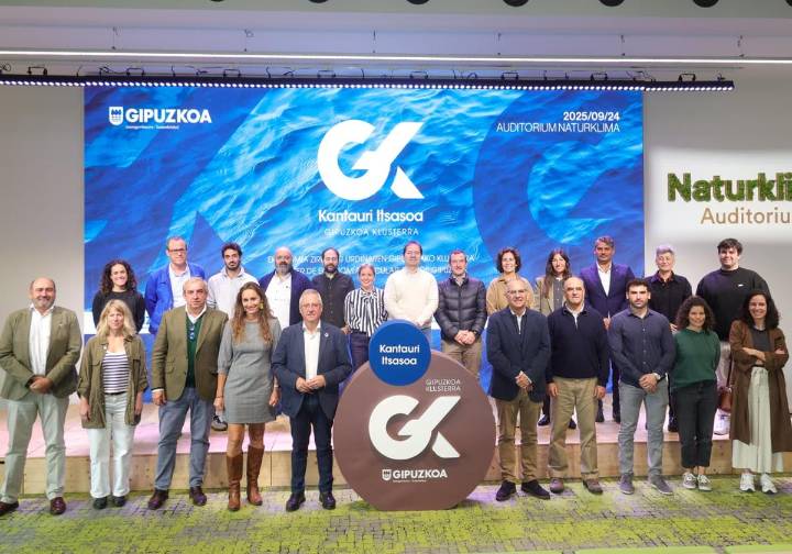 GK Kantauri Itsasoa quiere convertir Gipuzkoa en un referente europeo de transición ecológica desde el mar