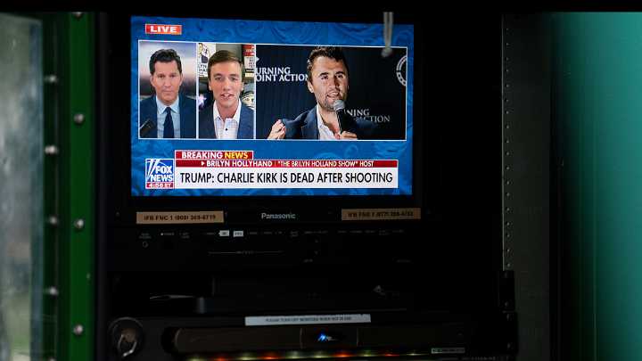 Charlie Kirk's death prompts outpouring of shock, grief and condemnations of political violence