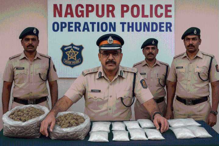 Op Thunder: Nagpur Police step up war on narcotics with record festive