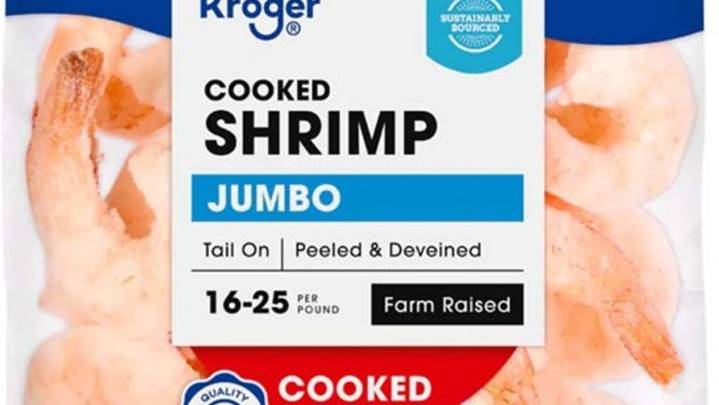 FDA recalls Kroger shrimp for radiation risk in Alabama stores