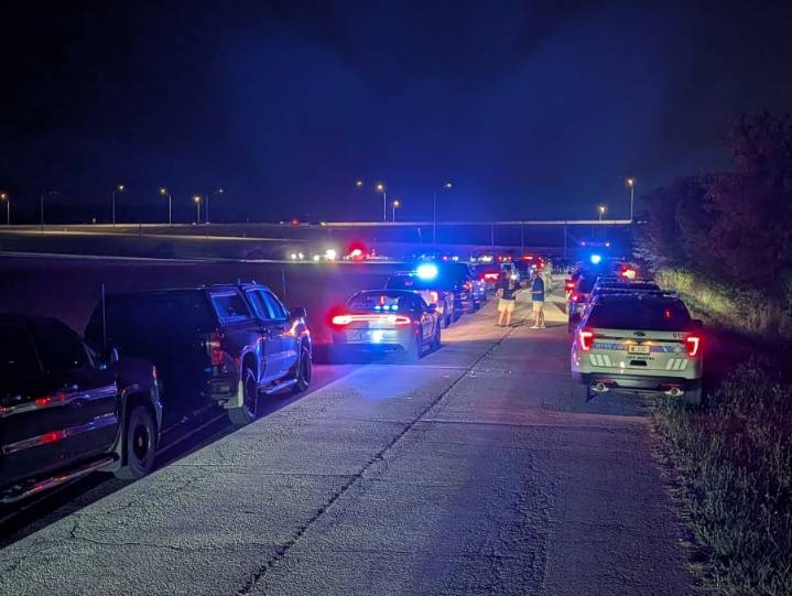 Officer-involved shooting in northeast Allen County draws over 30 emergency vehicles