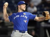 Top prospect Trey Yesavage dominant in debut as Jays beat Rays
