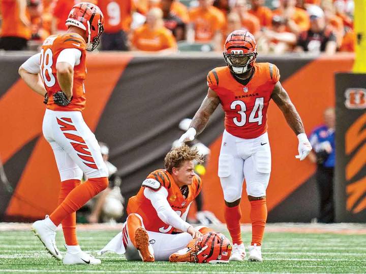 Joe Burrow, fuera por tres meses