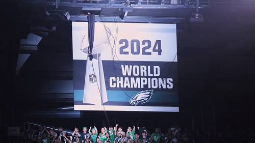 Philadelphia Eagles unveil 2024 Super Bowl banner amid fireworks before NFL opener against Dallas Cowboys