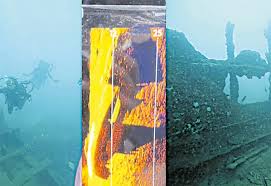 Hallazgo arqueológico bajo el mar en Santa Marta revela restos de fortificaciones coloniales.