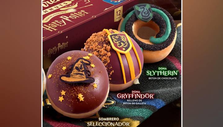 Hogwarts llega a Krispy Kreme con unas deliciosas donas
