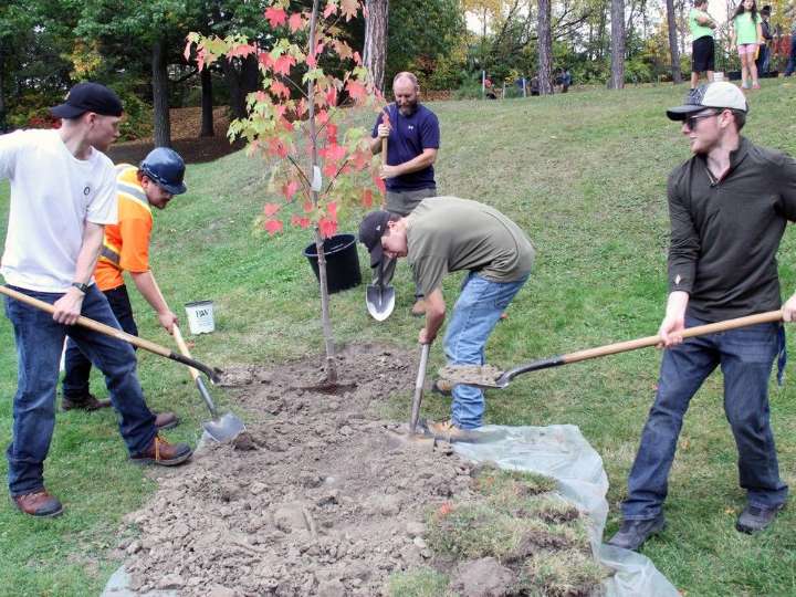 CNL sponsors tree planting at Pembroke’s Pansy Patch Park