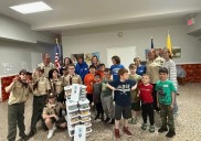 Staten Island Cub Scouts spend a year fundraising, preparing donation for kids on a ‘challenging journey’