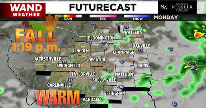 Fall arrives Monday afternoon