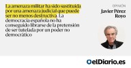 La amenaza judicial