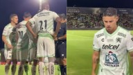 Tenso reclamo de James Rodríguez a rival en otra caída de Club León: video los delató
