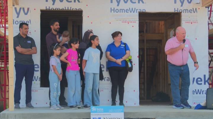From hope to home | Louisville family moves into first house with Habitat volunteers