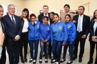 El gobernador Zamora inauguró la sede del agrupamiento N° 86.029 en lote 24, departamento Mitre