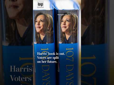 Harris’ book is out. Voters are split on her future.