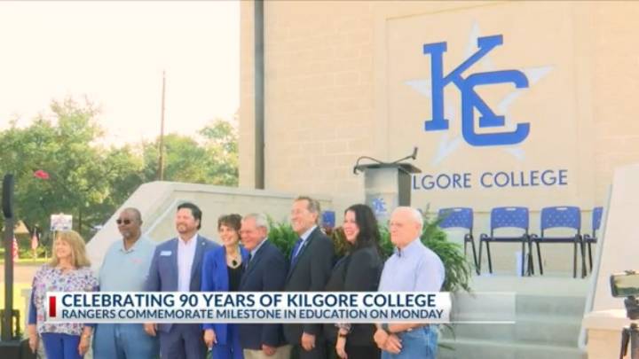 Kilgore College celebrates 90 years of higher education in East Texas