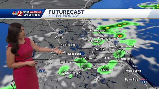 Labor Day forecast: Rain, breezy conditions in Central Florida