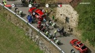 Vuelta a España: Otra protesta pro Palestina frena la Vuelta en Asturias y Netanyahu apoya al equipo de Israel