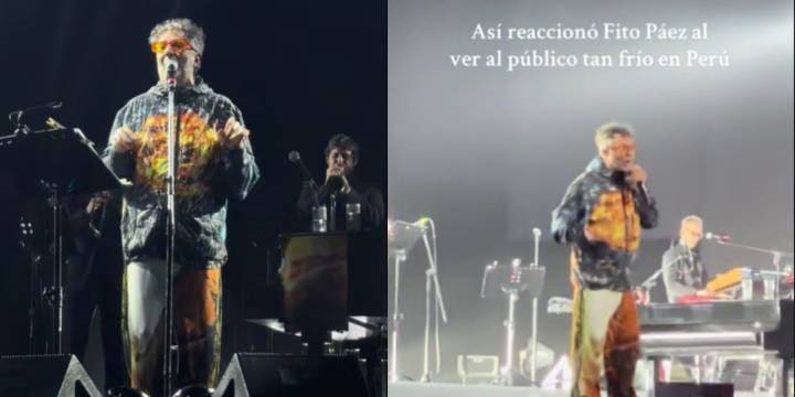 Fito Páez explotó con público peruano durante su concierto en Lima: “Parece un cementerio”