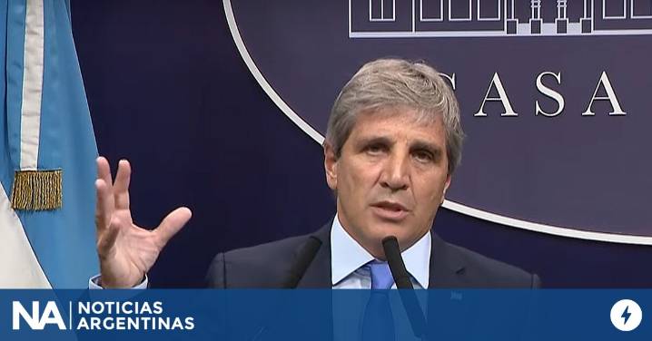 Luis Caputo: "Solo vamos a acelerar, como quiere la gente"