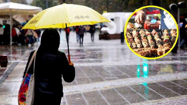Aplicaciones pronostican lluvia para el 18 en Santiago a más de una semana de Fiestas Patrias: ¿Es confiable?