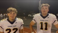 Landon Howell and Blake Secrest form a formidable duo for Cedar Cliff football