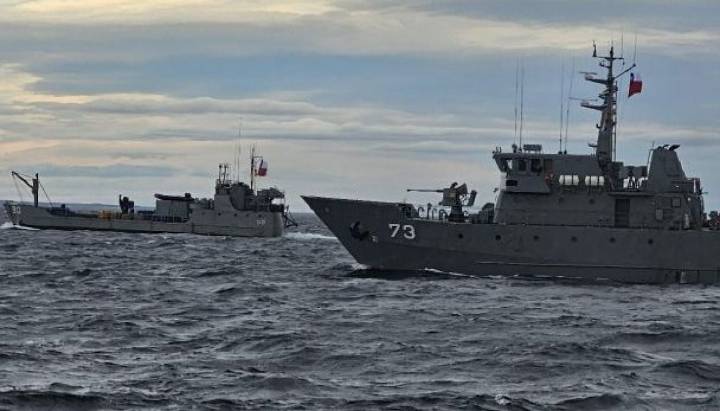 Armada finaliza búsqueda de los tres pescadores desaparecidos en las costas de Magallanes