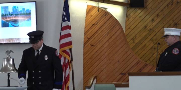 Hastings first responders, city officials remember 9/11 attacks with ceremony