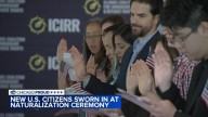 New US citizens sworn in during naturalization ceremony at Instituto del Progreso Latino in Chicago